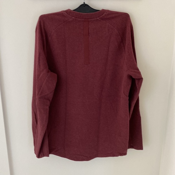 Lululemon At Ease maroon sweater (M) - Picture 2 of 2